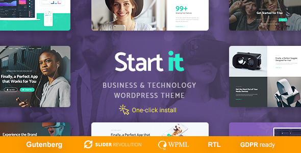 Tech Startups Theme